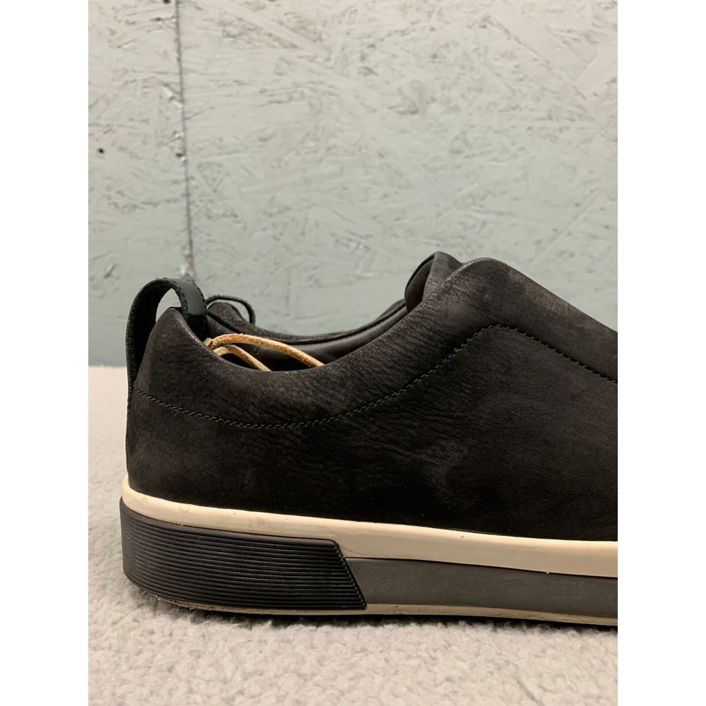 Vince Men's Black Suede Slip-On Sneakers Size 13M EUR 47.5 Casual‎ Low Top - Picture 3 of 15